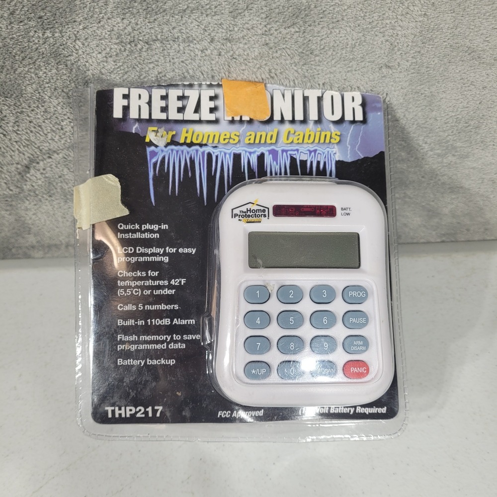 Reliance Freeze Monitor White THP217 Home Protectors Alarm System